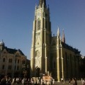 A catedral de Novi Sad de dia (Sérvia)