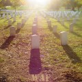 Arlington National Cemetery at sunset