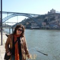 Eu em  Porto de Portugal