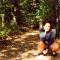 Janet in a forest (Chicago)