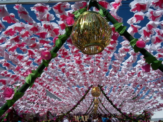 Festa das flores em Campo Maior - Alentejo