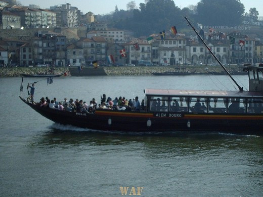 Barco Rabelo no Rio Douro!