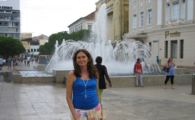 Varenka na Praça da Sé