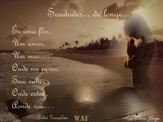  SAUDADES... DE LONGE...