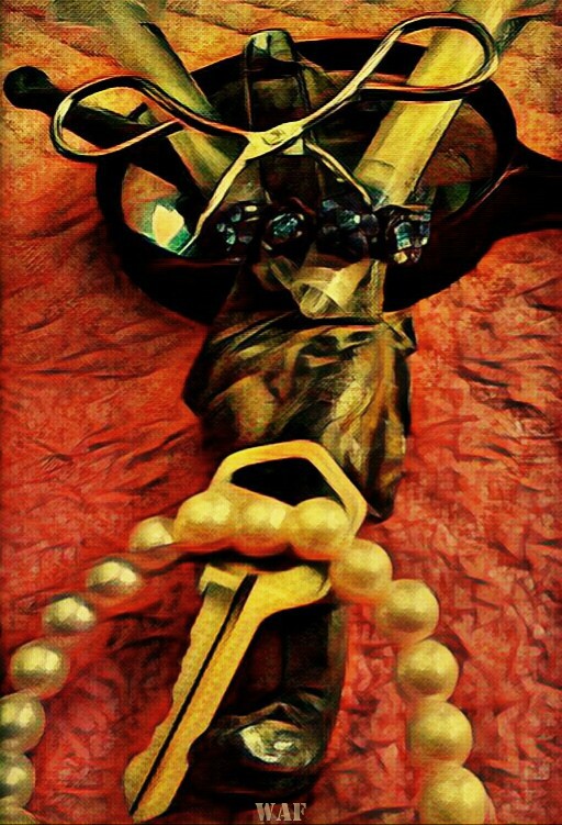 Estable sigilo.. (Collage digitalizado)