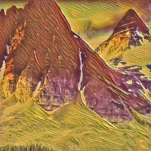Montañas nevadas