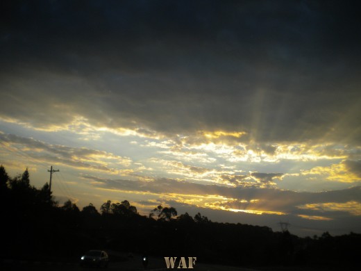 Louveirinha-SP, de dentro do carro