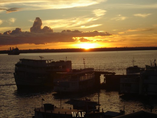 Por do Sol na Amazonia (1)