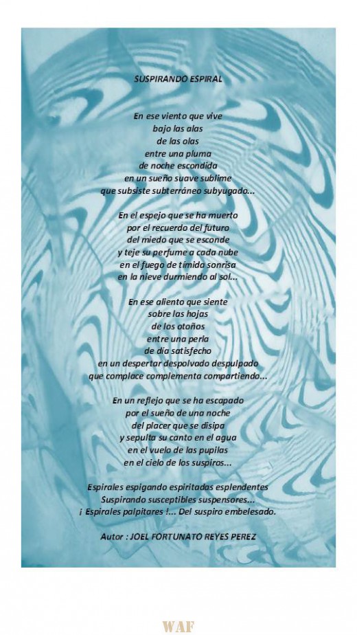 SUSPIRANDO ESPIRAL... (Fotopoema)