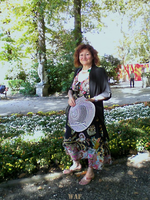 Elisabetta Errani Emaldi in the Garden in Venice during the 67 Festival of the Cinema September 2010