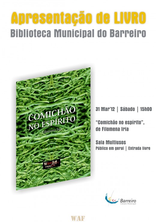 lançamento do livro Comichão no Espirito