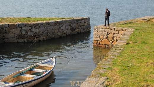 "o homem e o barco"